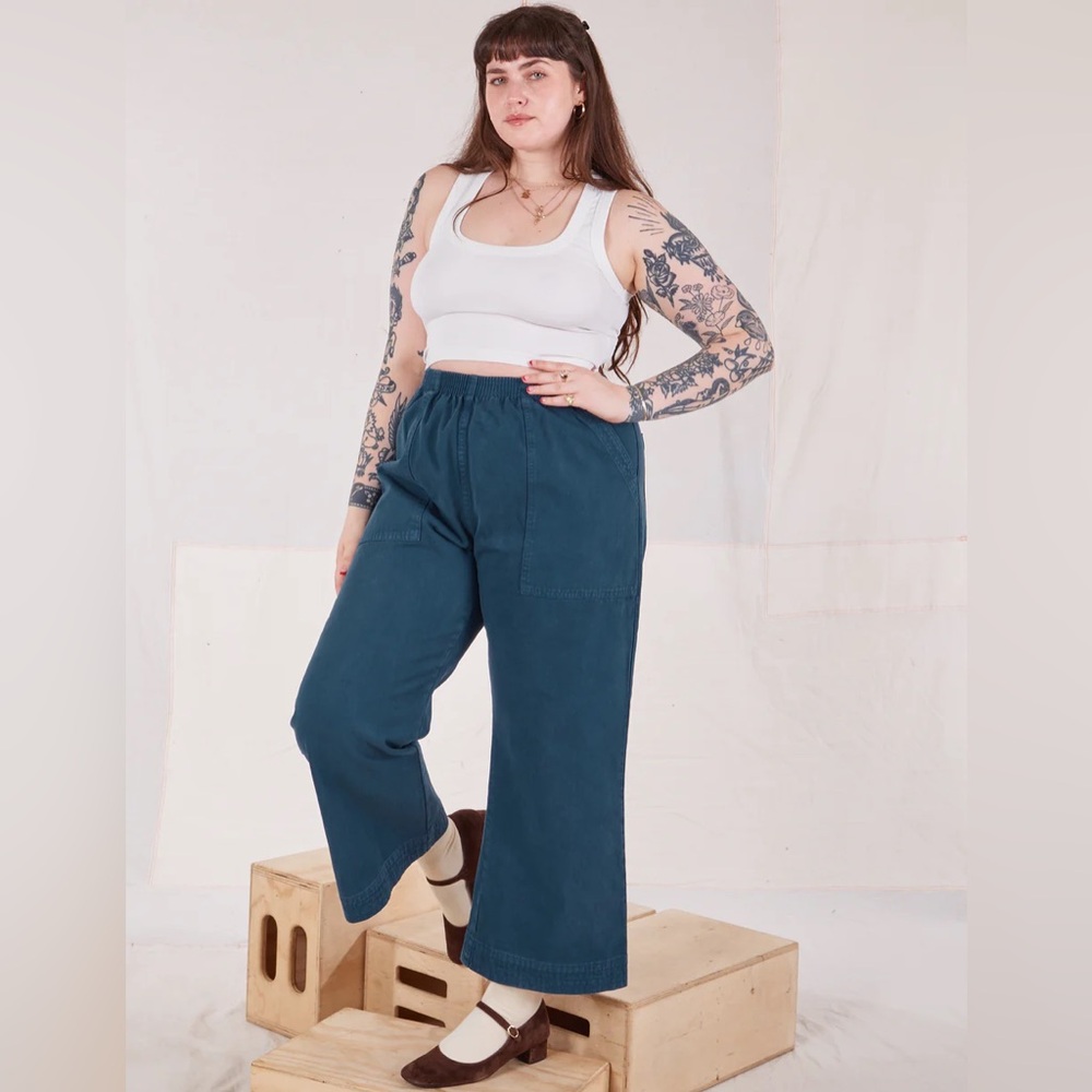 Big Bud Press Work Pants, Color: Lagoon, Size: XS